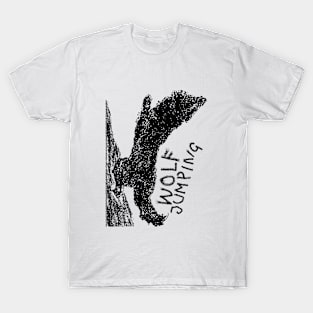 Wolf jumping T-Shirt